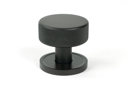 Aged Bronze Brompton Mortice/Rim Knob Set Single