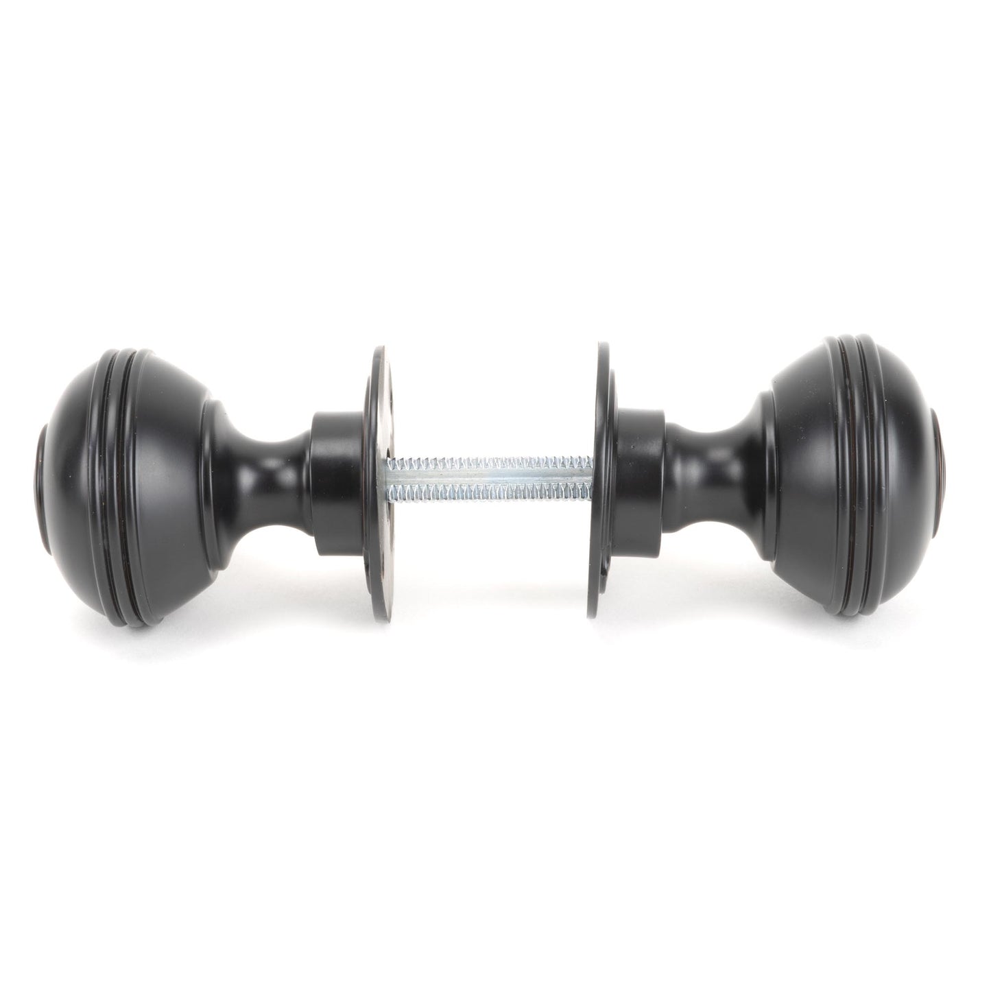 Aged Bronze Prestbury Mortice/Rim Knob Set 63mm